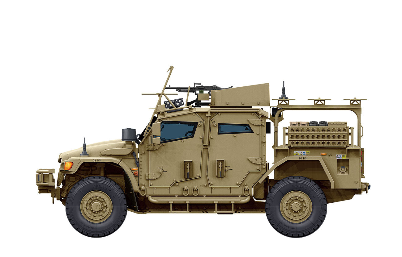 Meng Model 1/35 British Army HUSKY TSV (Tactical Support Vehicle) VS-009 Model Kit