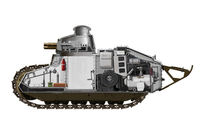 Meng Model 1/35 TS-008 French FT-17Light Tank (Cast Turret) WWI