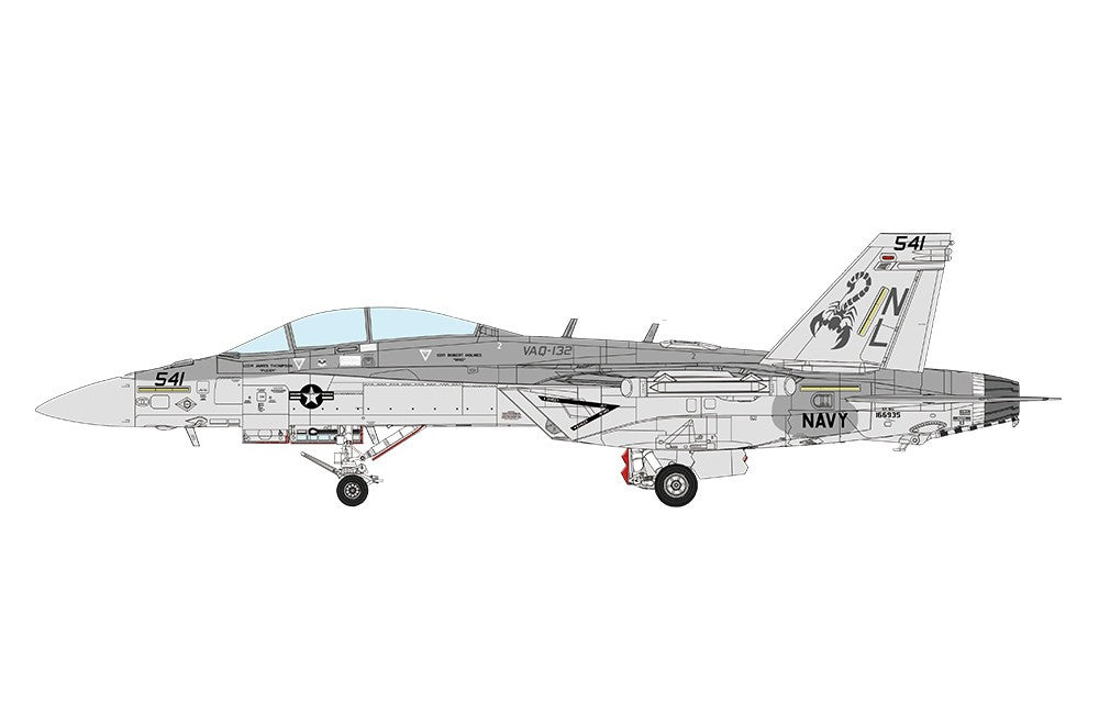 Meng Model 1/48 LS-014 Boeing EA-18G Growler Electronic Attack Aircraft