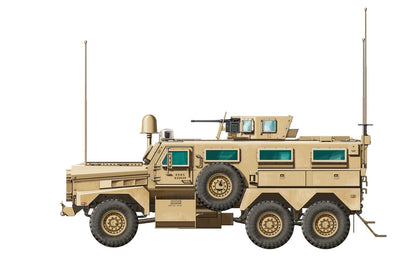 Meng Model 1/35 SS-005 U.S. Cougar 6x6 MRAP Vehicle Model Kit