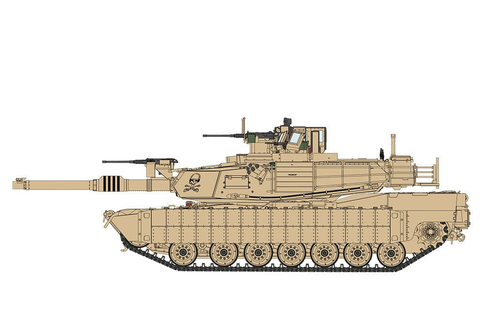 Meng Model 1/35 TS-026 U.S. Main Battle Tank M1A2 Abrams TUSK I/TUSK II SEP