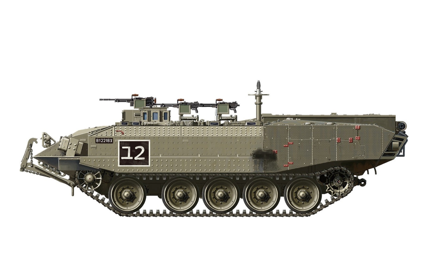 Meng Model 1/35 SS-008 Israel heavy armoured personnel carrier Achzarit