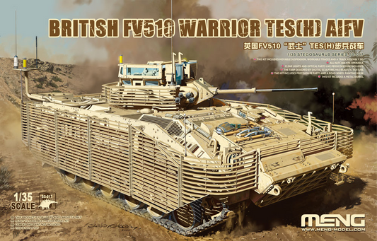 Meng Model 1/35 British FV510 Warrior TES(H) AIFV Model Kit