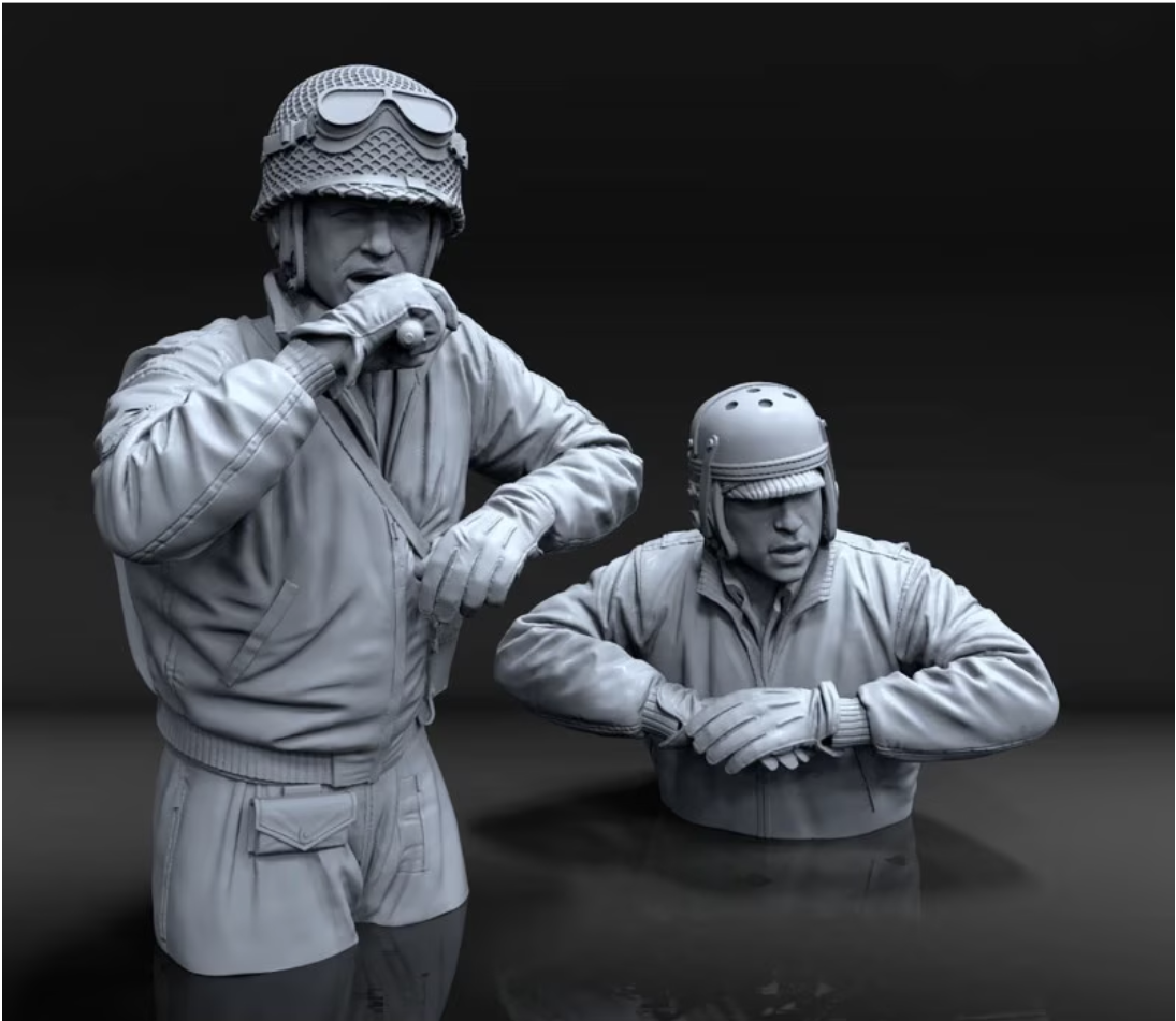 Royal Model 1/16 1003 U.S. tank crew WWII - no. 2