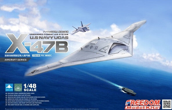 Freedom Model Kit 1/48 18001 X-47B UCAV