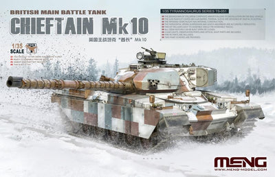 Meng Model 1/35 Chieftain Mk.10 British Main Battle Tank Model Kit