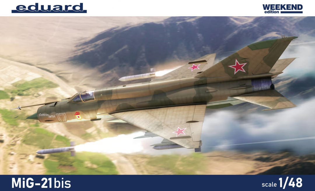 Eduard 1/48 84130 MiG-21bis (Weekend edition) Model Kit