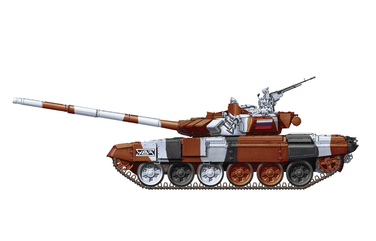 Meng Model 1/35 Russian Main Battle Tank T-72B3 TS-028 Model Kit