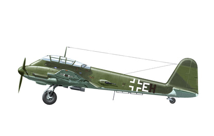 Meng Model 1/48 Messerschmitt Me 410A-1 LS-003