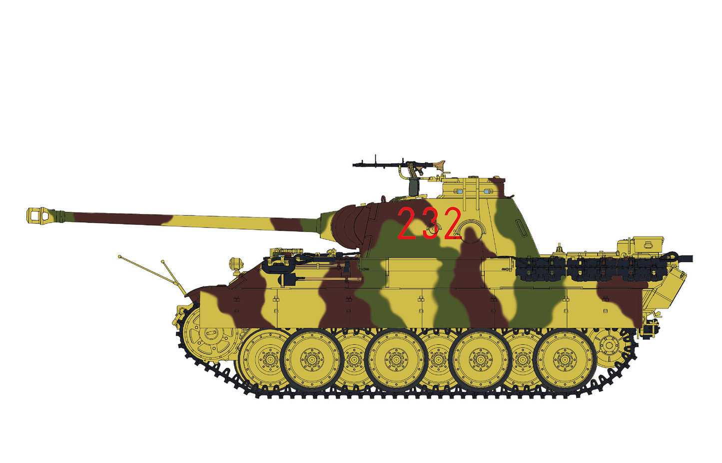 Meng Model 1/35 TS-038 Sd.Kfz.171 Panther Ausf.D Model Tank Kit
