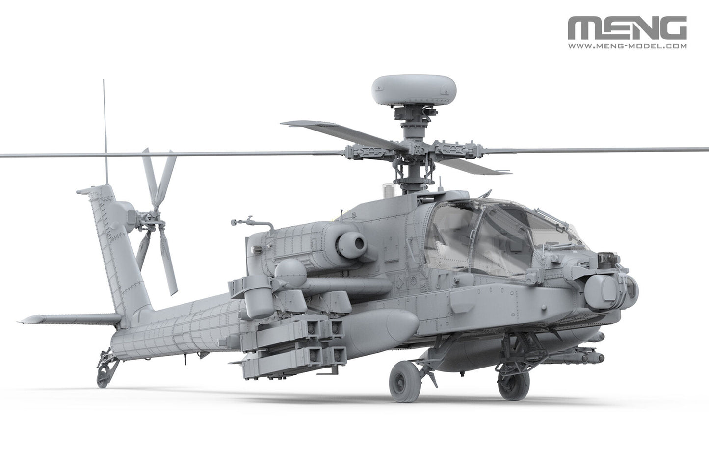 Meng Model 1/35 AH-64D Saraf Heavy Attack Helicopter