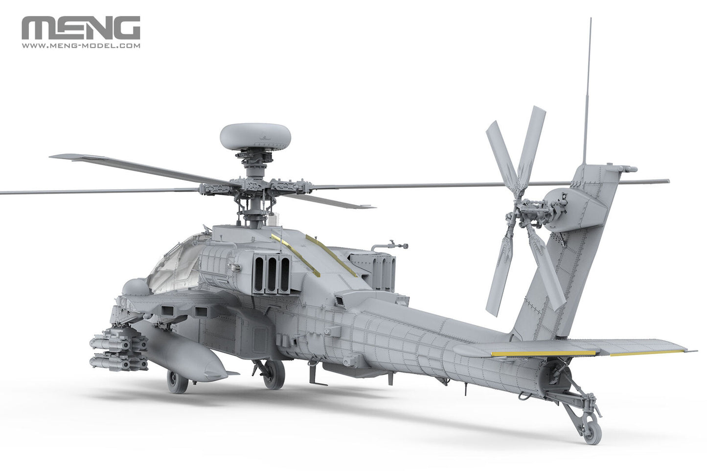 Meng Model 1/35 AH-64D Saraf Heavy Attack Helicopter