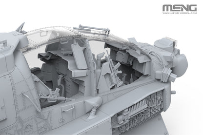 Meng Model 1/35 AH-64D Saraf Heavy Attack Helicopter