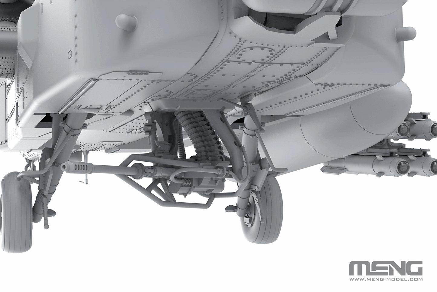 Meng Model 1/35 AH-64D Saraf Heavy Attack Helicopter