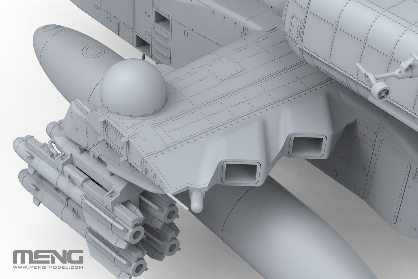 Meng Model 1/35 AH-64D Saraf Heavy Attack Helicopter
