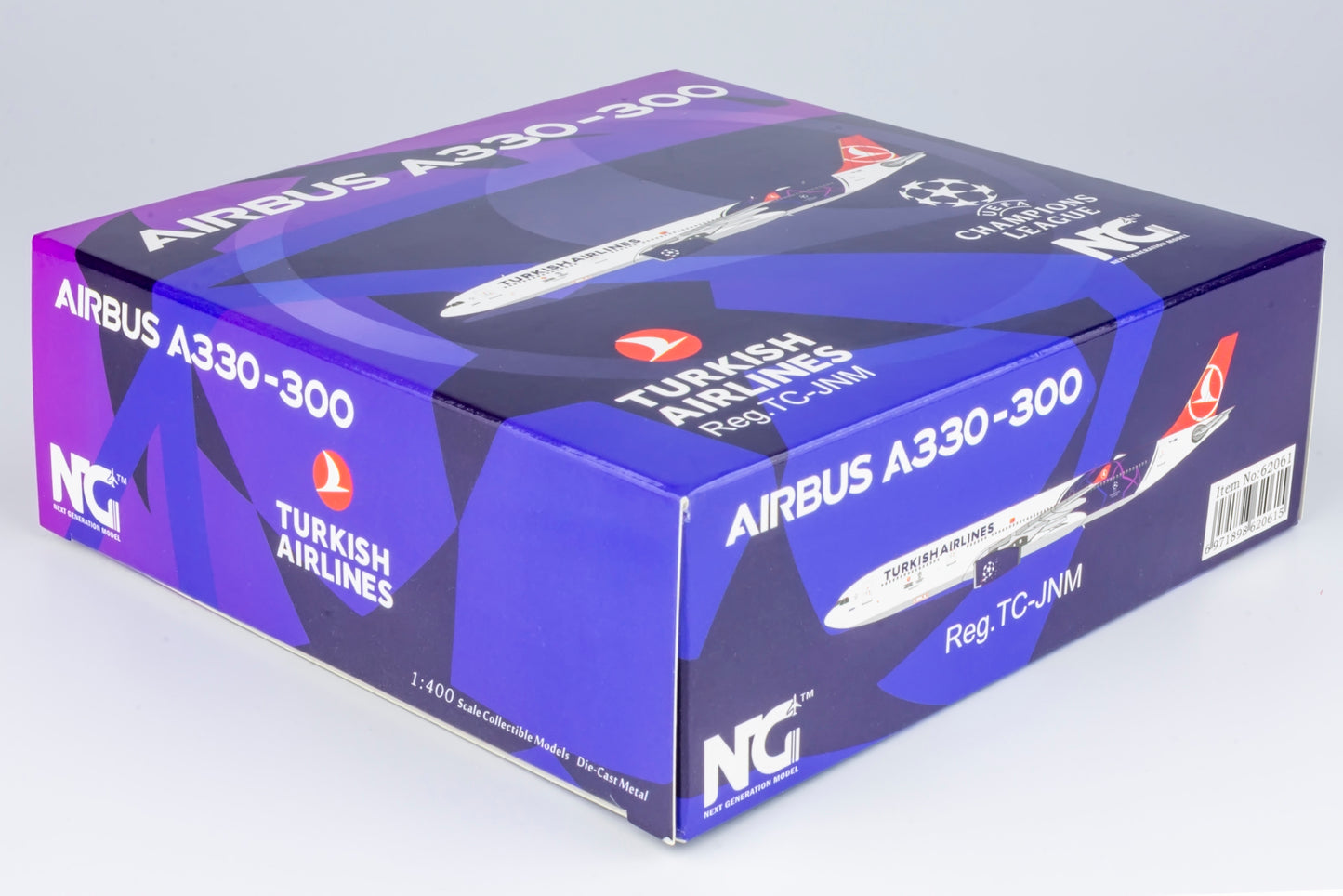 NG Models 1/400 62061 Turkish Airlines A330-300 TC-JNM UEFA Champions League