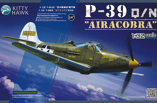Kitty Hawk 1/32 P-39Q/N Airacobra Model Aircraft Kit