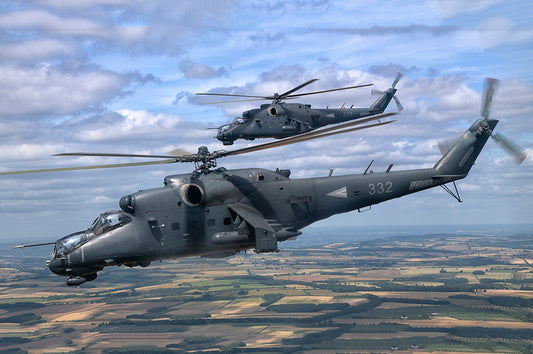 Trumpeter 1/48 Mi-24P Hind-F Model Kit