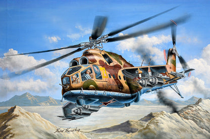 Trumpeter 1/48 Mi-24A Hind-B Model Kit