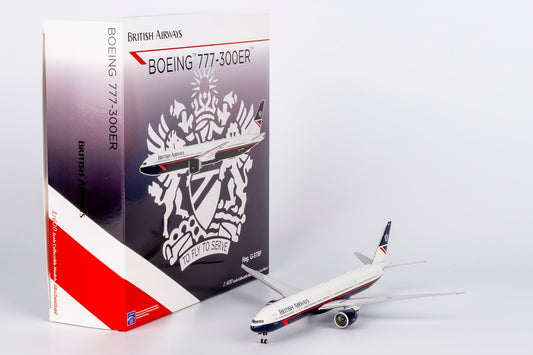 NG Models 1/400 73039 British Airways 777-300ER G-STBF Fantasy Retro Livery with GE engines