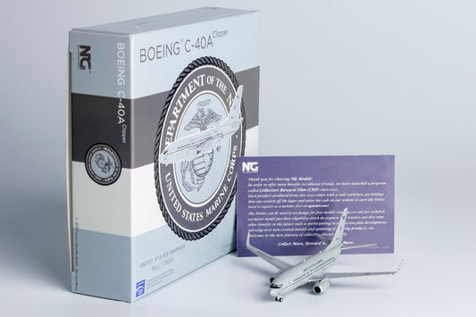 NG Models 1/400 US Marines C-40A Clipper (737-7AFC)/w 170041 1st Boeing C-40A Clipper
