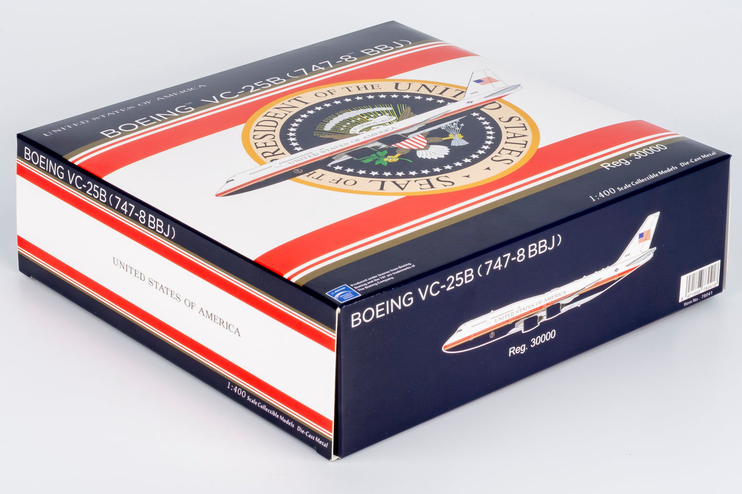 NG Models 1/400 US Air Force (USAF) VC-25B (747-8) 30000 (new version)
