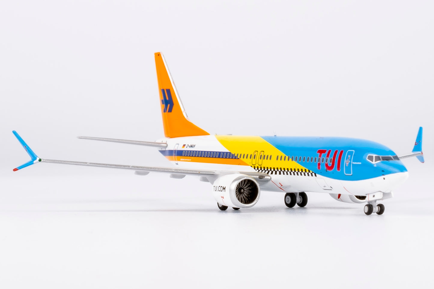 NG Models 1/400 TUI 737 MAX 8 D-AMAH  'Fuerteventura' in the TUI 50 years livery