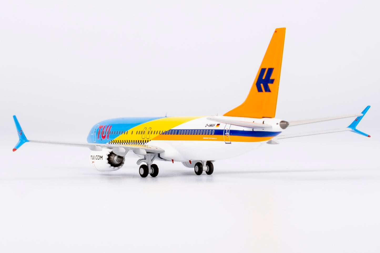 NG Models 1/400 TUI 737 MAX 8 D-AMAH  'Fuerteventura' in the TUI 50 years livery