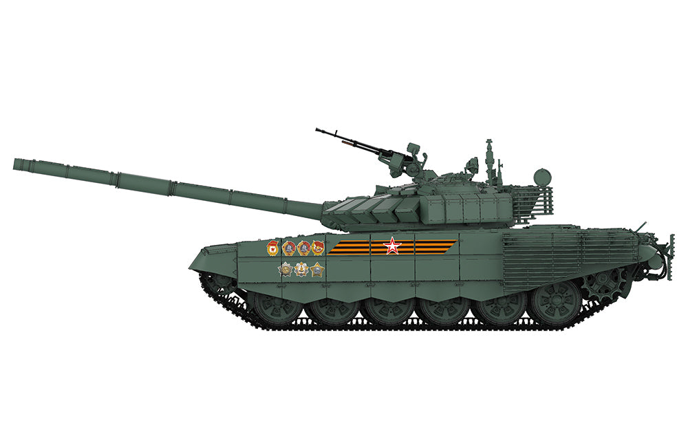 Meng Model 1/35 Russian T-72B3M w/ KMT-8 Mine Clearing System TS-053
