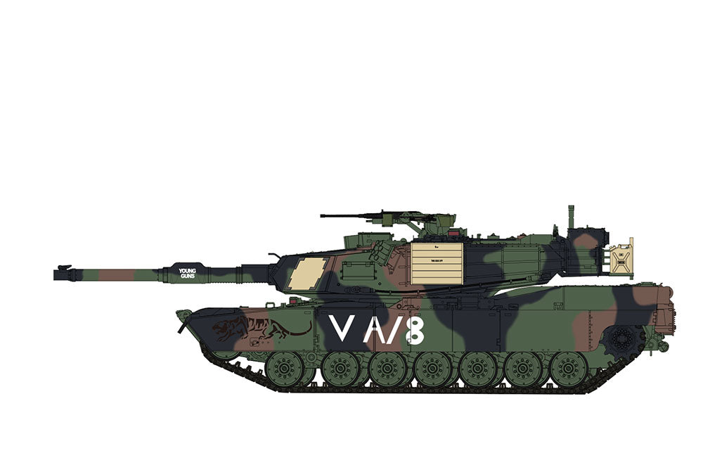 Meng Model 1/35 Abrams M1A1 AIM / M1A1 TUSK USMC/US Army Tank