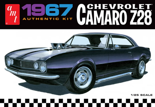 AMT 1/25 1309 1967 Chevrolet Camaro Z28 Model Kit