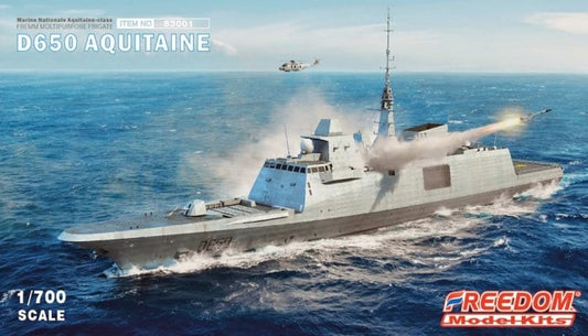Freedom Model 1/700 D650 AQUTITAINE Frigate / Marine Nationale Aquitaine class