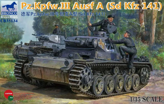 Bronco Models 1/35 Pz.Kpfw. III Ausf.A (Sd Kfz 141)