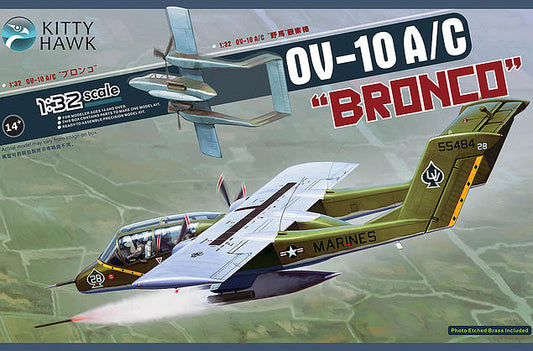Kitty Hawk 1/32 OV-10A/C "Bronco" Model Kit