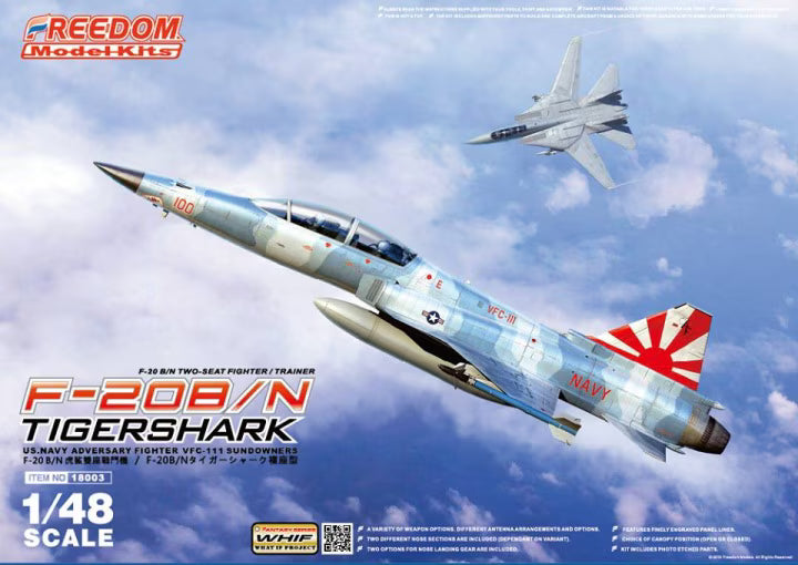 Freedom Model 1/48 18003 F-20B/N Tigershark Model Kit