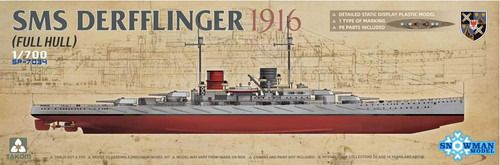 Takom 1/700 SP-7034 SMS Derfflinger 1916(Full Hull)