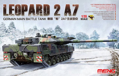 Meng Model 1/35 Leopard 2 A7 German Main Battle Tank TS-027