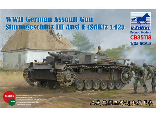 Bronco Models 1/35 Sturmgeschutz III Ausf E (SdKfz 142)