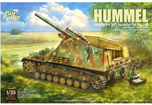 Border Mode l1/35 Hummel Sd. Kfz. 165 Early Production Model Kit