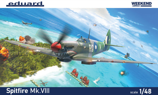 Eduard 1/48 84154 Spitfire Mk.VIII (Weekend edition)