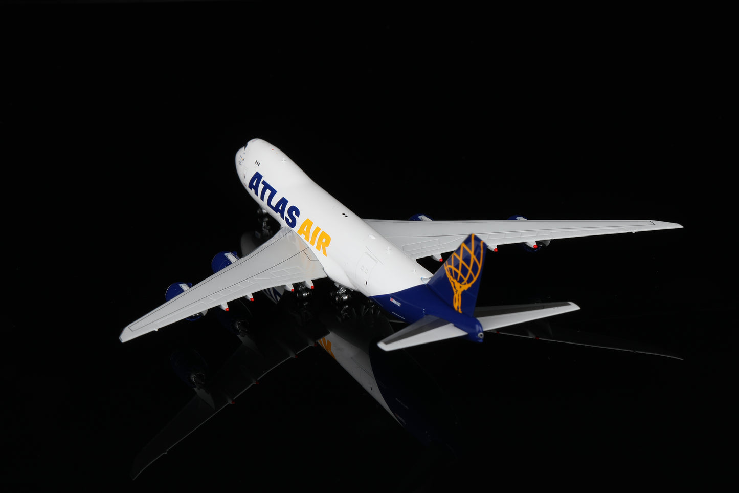 HX Models 1/400 Atlas Air Boeing B747-8F N860GT Standard Version