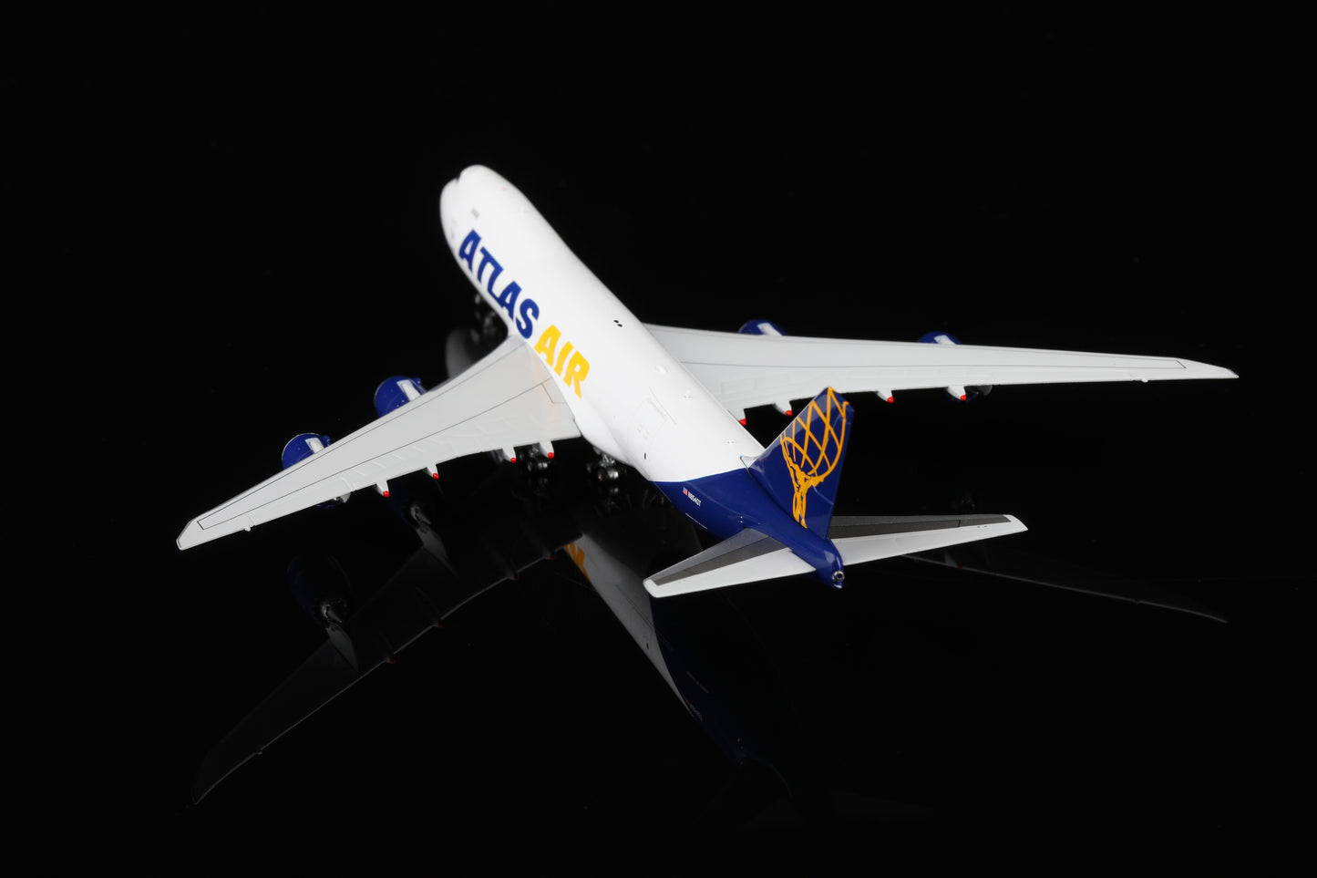 HX Models 1/400 Atlas Air Boeing B747-8F N854GT Standard Version