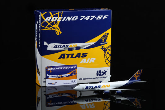 HX Models 1/400 Atlas Air Boeing B747-8F N854GT Standard Version