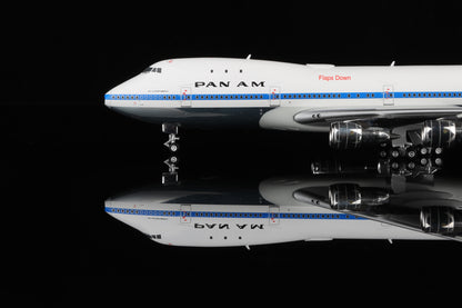 HX Models 1/400 Pan Am B747-100 “Jet Clipper American”N747PA Flaps-Down Version