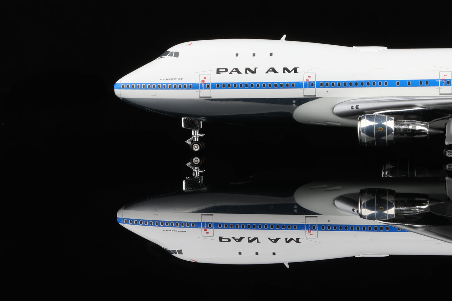 HX Models 1/400 Pan Am B747-100 “ Clipper Constitution”N735PA Standard Version