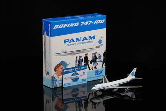 HX Models 1/400 Pan Am B747-100 “ Clipper Constitution”N735PA Standard Version
