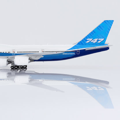 HX Models 1/400 Boeing Company B747-8 Blue "House livery"