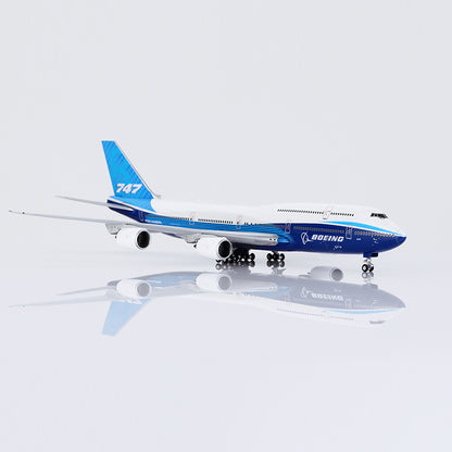 HX Models 1/400 Boeing Company B747-8 Blue "House livery"