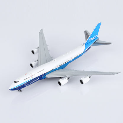 HX Models 1/400 Boeing Company B747-8 Blue "House livery"