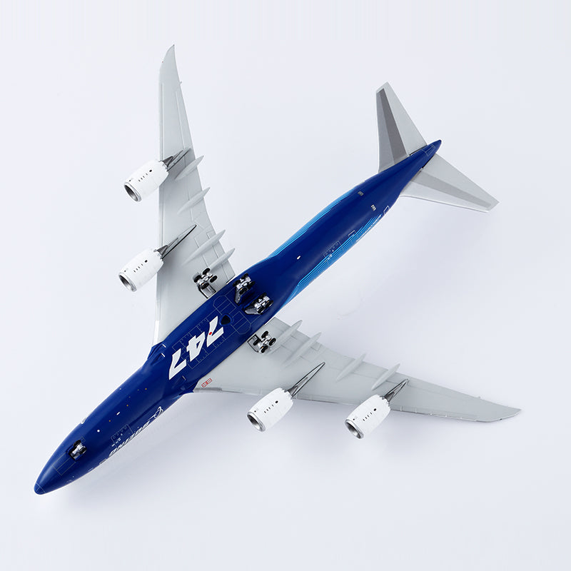HX Models 1/400 Boeing Company B747-8 Blue "House livery"
